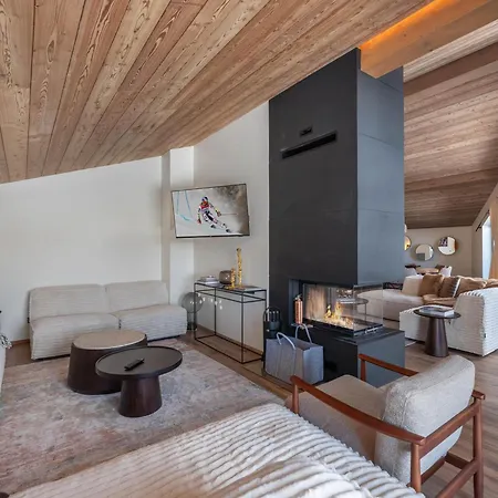 Magnifique Duplex Neuf A 1850 Avec Acces Direct Aux Pistes, Et Piscine - Fr-1-564-106 Lägenhet Courchevel